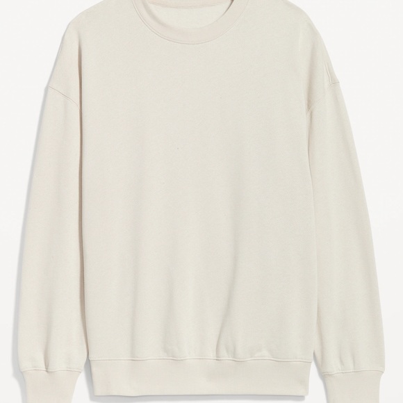 NWT OLD NAVY Oversized Tunic Sweatshirt Color: Wish Bone - Picture 1 of 5
